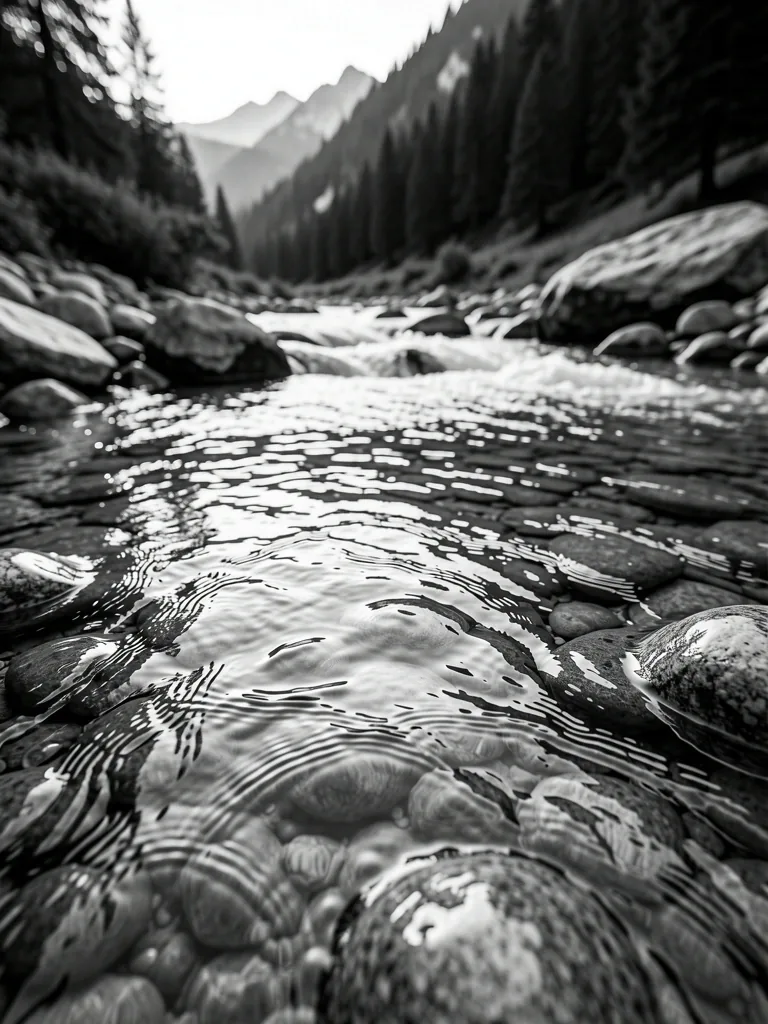 Klares Bergwasser